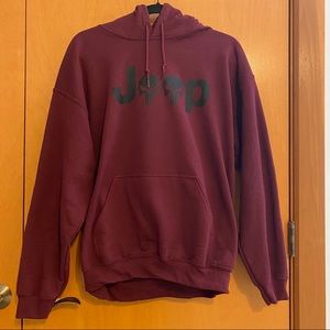 Maroon Jeep Sweatshirt